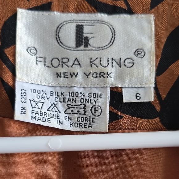 Brown Long Sleeve Wrap Dress with V-Neck - Picture 3 of 14